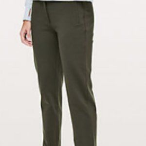Lululemon On the Move Pant Ponte 28" Size 6